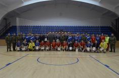 Održan Božićni turnir Vojske Srbije u malom fudbalu