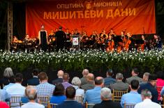 Minister Vučević at ceremony to honour Field Marshal Živojin Mišić