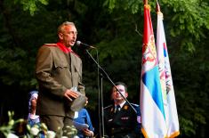 Minister Vučević at ceremony to honour Field Marshal Živojin Mišić