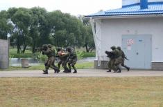 Minister of Defence at the Exercise “Slavic Brotherhood”