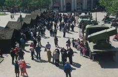 Displays of weapons and military equipment on the occasion of the Serbian Armed Forces Day