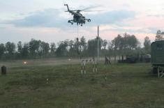 Minister of Defence at the Exercise “Slavic Brotherhood”