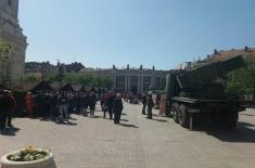 Displays of weapons and military equipment on the occasion of the Serbian Armed Forces Day