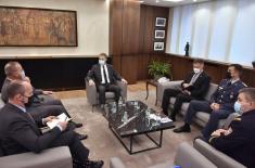 Meeting between Minister Stefanović and U.S. Ambassador