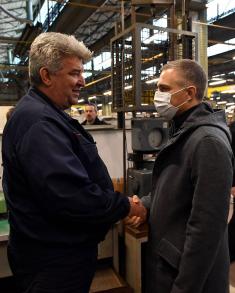 Minister Stefanović visits “Prva Petoletka“ company