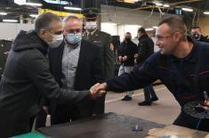 Minister Stefanović visits “Prva Petoletka“ company