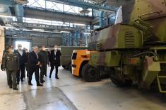 Minister Stefanović visits “Prva Petoletka“ company