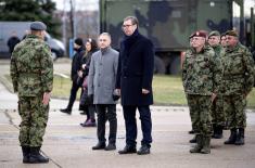 Prikaz sposobnosti dela helikopterskih jedinica RV i PVO i 63. padobranske brigade 