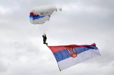 Demonstration of capabilities of part of AF and AD helicopter units and 63rd Parachute Brigade