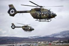 Demonstration of capabilities of part of AF and AD helicopter units and 63rd Parachute Brigade