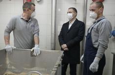 Minister Stefanović Visited “Prva Iskra” in Barič