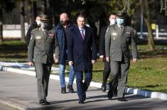 President Vučić Arrived in “Topčider” Barracks