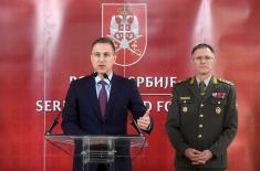 Ministar Stefanović: Povećanje plata pripadnicima Garde od 10 odsto 