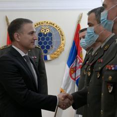 Ministar Stefanović attends Military Intelligence Agency’s annual work analysis  