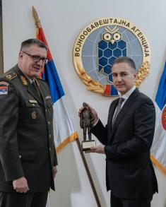 Ministar Stefanović attends Military Intelligence Agency’s annual work analysis  