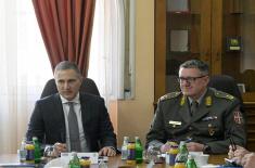 Ministar Stefanović attends Military Intelligence Agency’s annual work analysis  