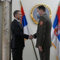 Ministar Stefanović attends Military Intelligence Agency’s annual work analysis  