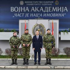 Minister Stefanović attends promotion of Reserve Class of September 2021