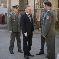 Minister Stefanović visits Intelligence Training Centre