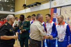 Serbian national military team wins 13th CISM Futsal Cup for Peace