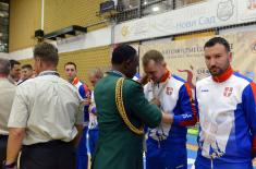 Serbian national military team wins 13th CISM Futsal Cup for Peace