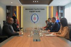 Састанак министра Стефановића са министрима спољних послова Габонске Републике и Краљевине Есватини