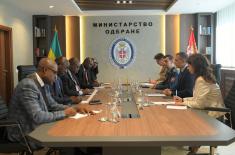 Minister Stefanović meets with ministers of foreign affairs of Gabonese Republic and Kingdom of Eswatini