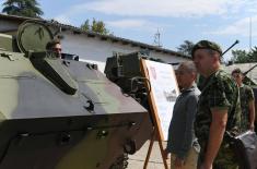 Minister Stefanović visits Kraljevo-based artillery units equipped with modernized assets 