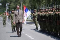 President Vučić: We will continue to strengthen armed forces and defence industry