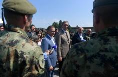 President Vučić: We will continue to strengthen armed forces and defence industry