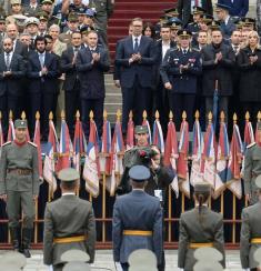 Promotion of Youngest Officers of Serbian Armed Forces