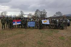 Припадници Војске Србије на вежби у Грчкој