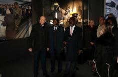 Delegation of the Republic of Angola at Exhibition “Defence 78”