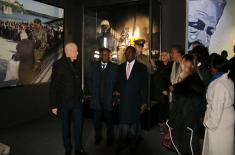 Delegation of the Republic of Angola at Exhibition “Defence 78”