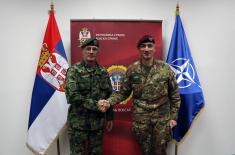 Meeting with the KFOR Commander in Belgrade