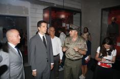 Representatives of the Office for Kosovo and Metohija at the Exhibition “Defence 78”