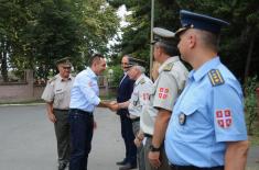 Minister Vulin: Citizens of Serbia have confidence in Military Medical Service