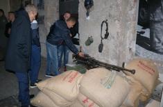 Families of Warriors Fallen in NATO Aggression and Veterans from Montenegro Visited Exhibition “Defence 78”
