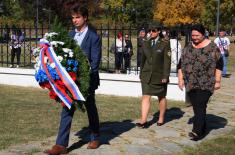 The Tree of Peace planted at the Memorial Complex “Šumarice” near Kragujevac