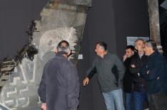 Families of Warriors Fallen in NATO Aggression and Veterans from Montenegro Visited Exhibition “Defence 78”