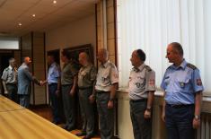 Reception ceremony for officers after completion of General Staff Course abroad