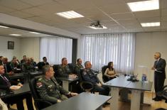 The lecture of the Ambassador of the Russian Federation to students of Advanced Security and Defence Studies