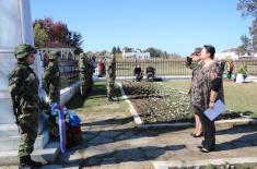 The Tree of Peace planted at the Memorial Complex “Šumarice” near Kragujevac