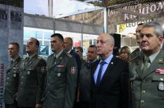 The stand of the Ministry of Defense and the Serbian Armed Forces opens at the 64th International Book Fair in Belgrade