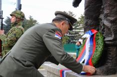 Wreath-laying ceremony on the occasion of Veterans Day