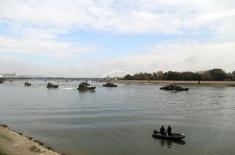 The Serbian Armed Forces at the ceremony in Novi Sad