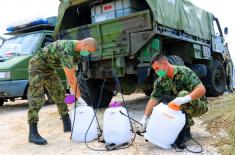 The Serbian Armed Forces Set up a Field Hospital in Novi Pazar