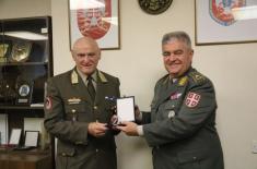 Head of the Hungarian Medical Services visiting our Military Health Department