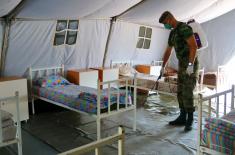 The Serbian Armed Forces Set up a Field Hospital in Novi Pazar