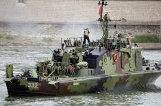 The Serbian Armed Forces at the ceremony in Novi Sad